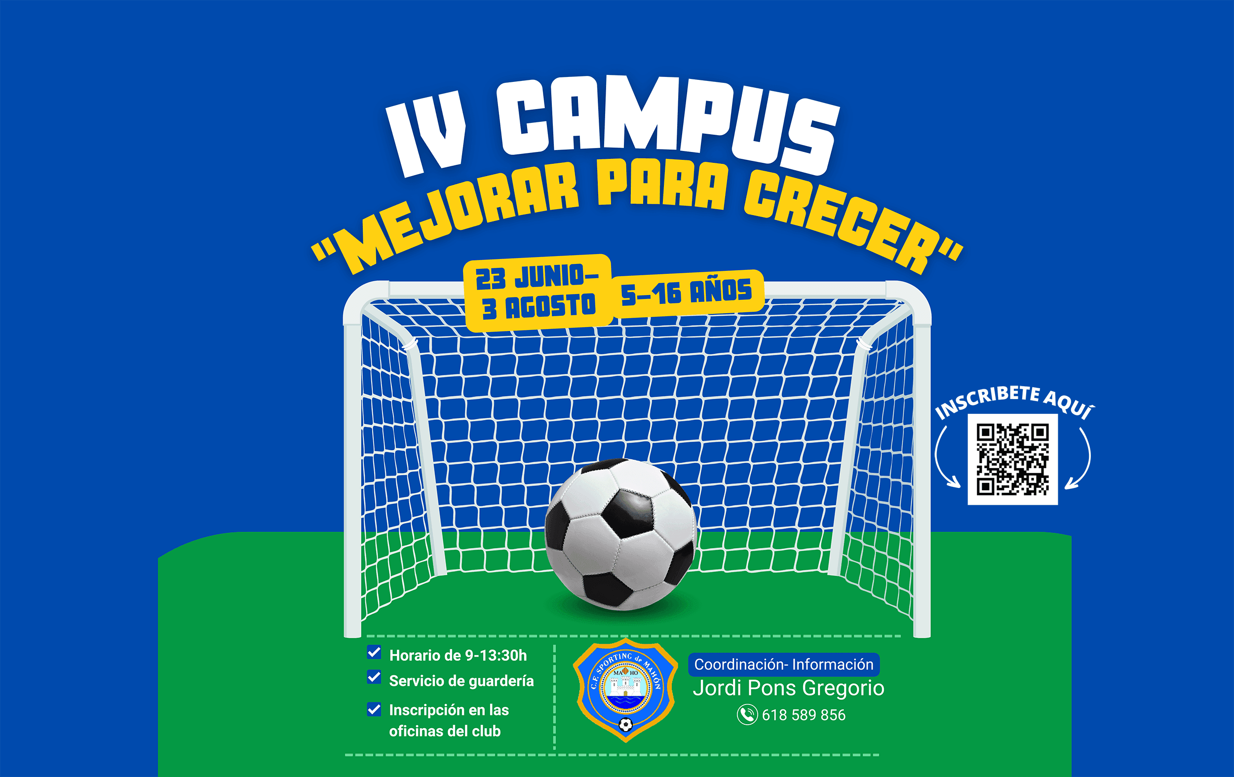 CAMPO BINTAUFA SPORTING DE MAHON - fútbol in Maó