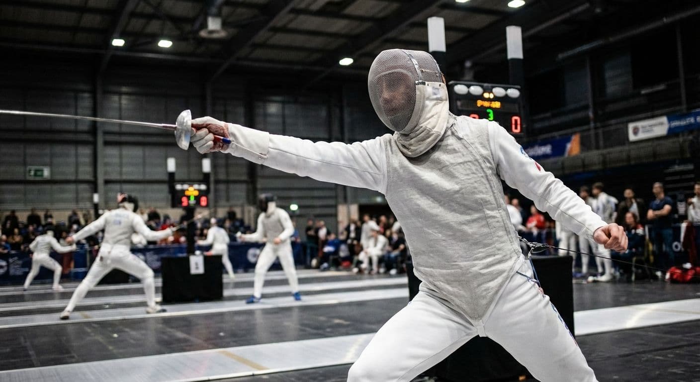 Esgrima: La tƩcnica del ataque sorpresa que domina torneos internacionales
