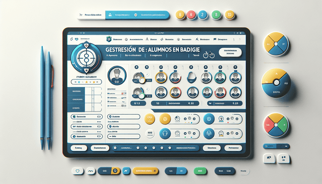 Gestión Completa de Alumnos en Badgie