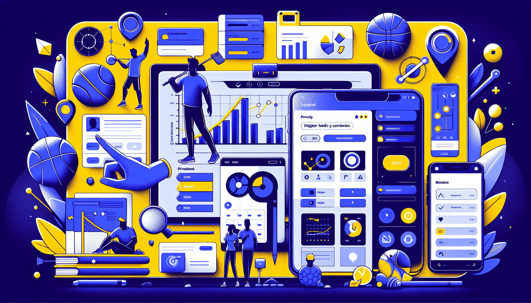 Gestionar leads y contactos