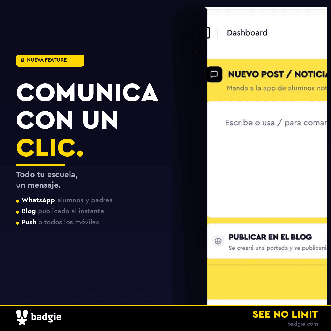 Comunica con un clic: asà funciona la nueva función Express de Badgie