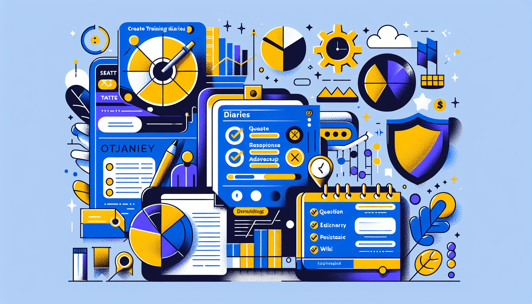 Crear diarios de entrenamiento