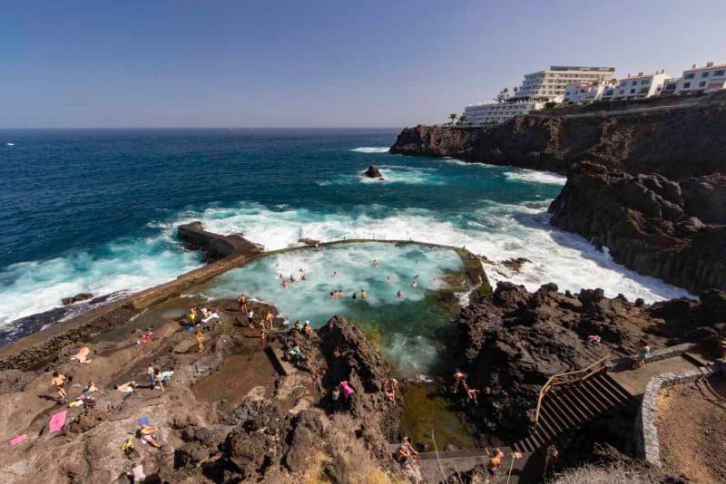 Piscina Natural Acantilado de Los Gigantes - natacion in Santiago del Teide