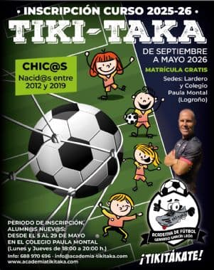 Academia Tiki-Taka - fútbol in Logroño