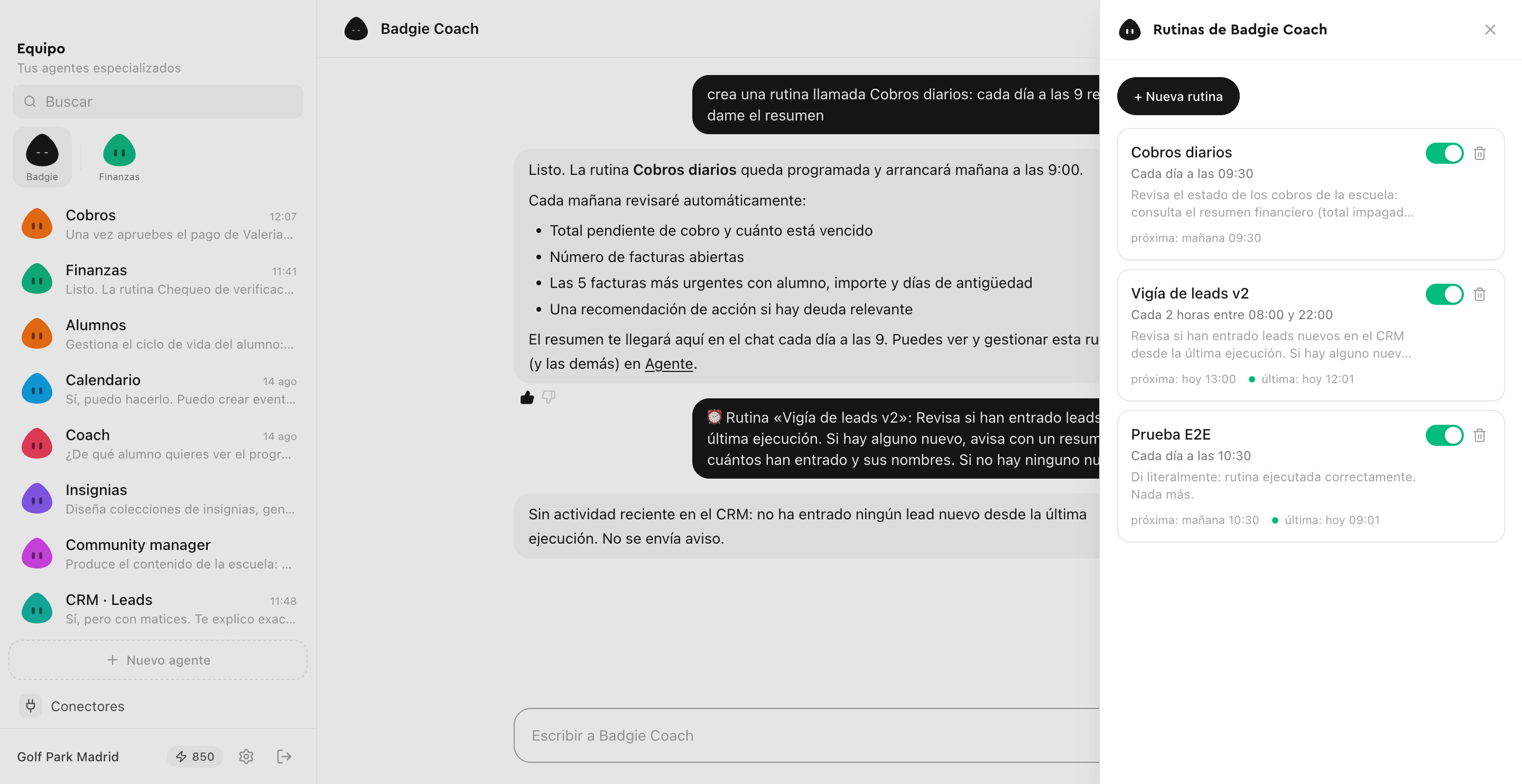 Una app de Mac donde tu equipo vive